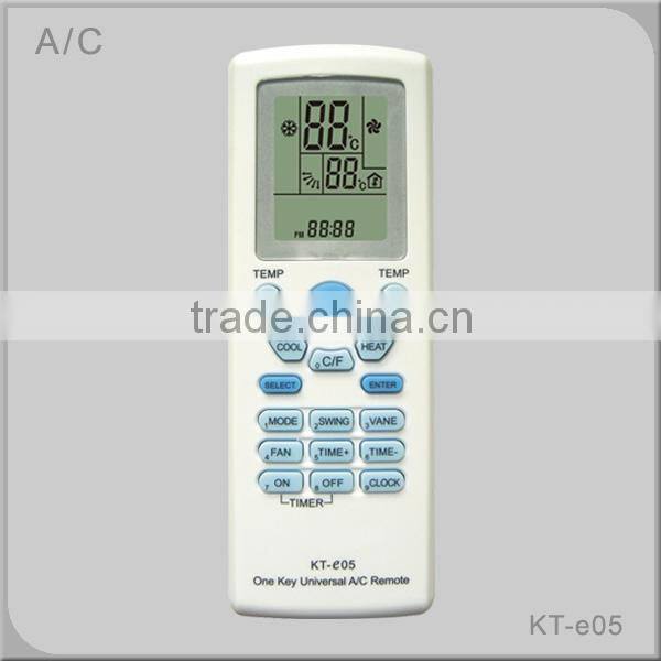 KT-e05 IR remote controller air conditioner remote control universal remote control
