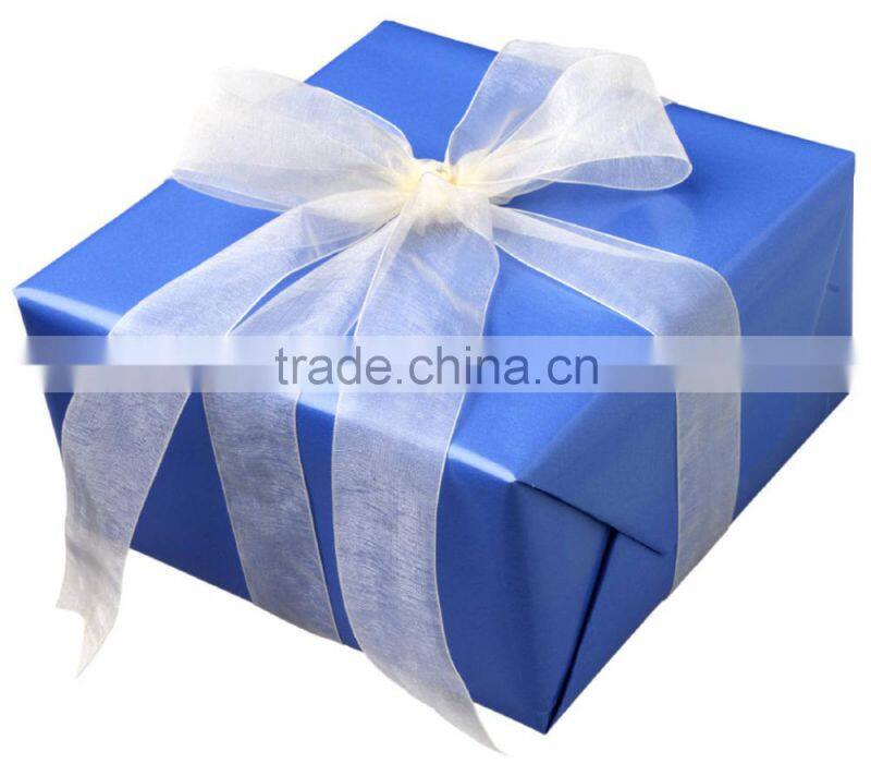 wholesale christmas gift box with ribbon