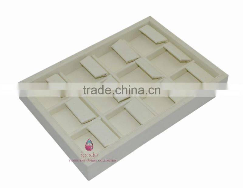 Custom wholesaler in China fancy jewelry tray wooden