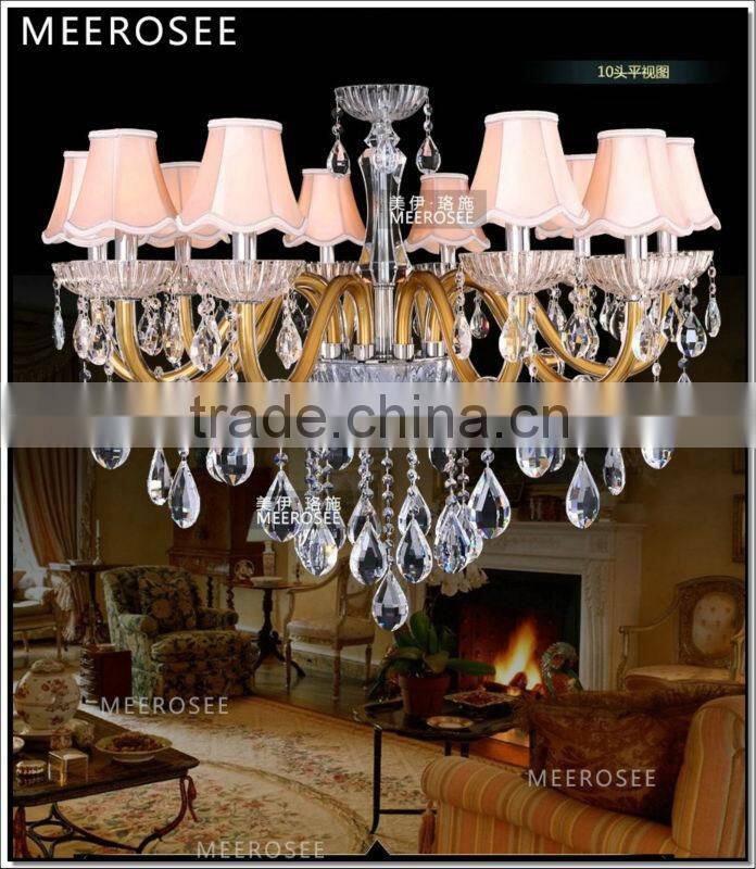 Murano glass chandelier lamp,crystal chandelier light with lampshade MD3260