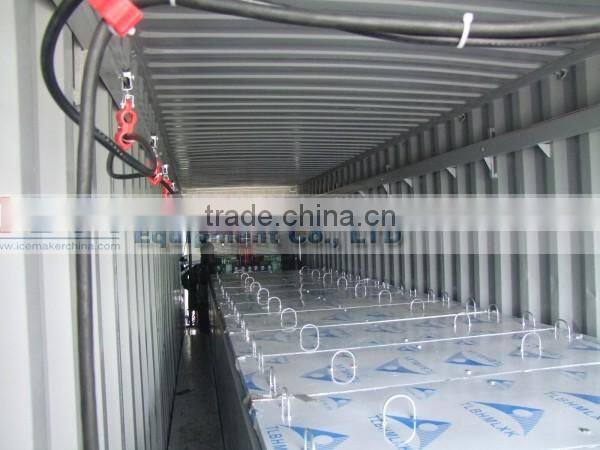 Energy-saving Container block ice machine for fishery and food preservation