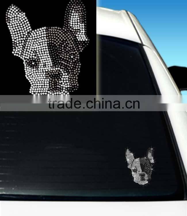 Hot Design France Bulldogs Transfer Stickers