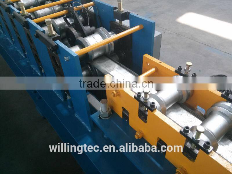 forming machine good appearance steel profile roller shutter door gate frame shapping machine price