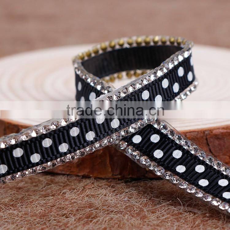 1cm,1.2cm,1.5cm,2cmPrinting Ribbon Clothing Accessories With Hotfix Glue