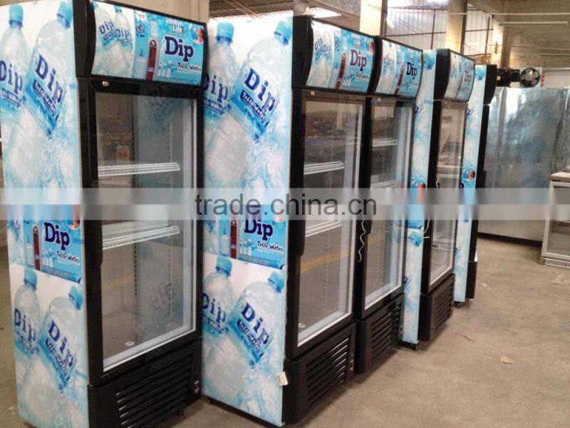 Big beverage cooler/chiller showcase