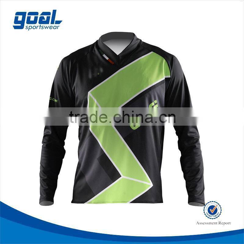 100% polyester digital printing motocross gear motocross clothing