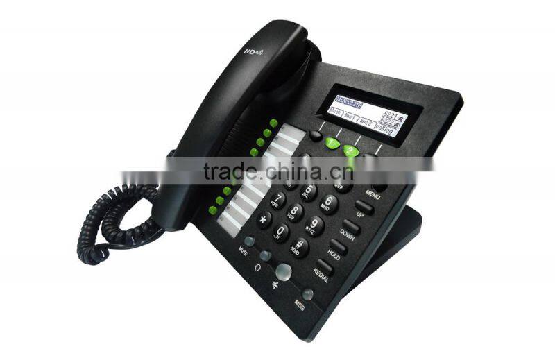 New Arrival Product high quality nice HD voice 2 sip lines voip phone with low cost