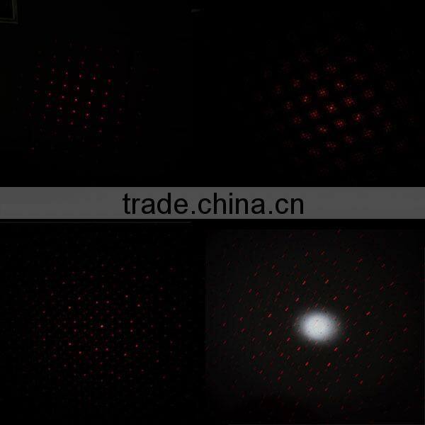 3W Powerful Red Laser Point Rechargeable Flashlight Torch With Muti Function