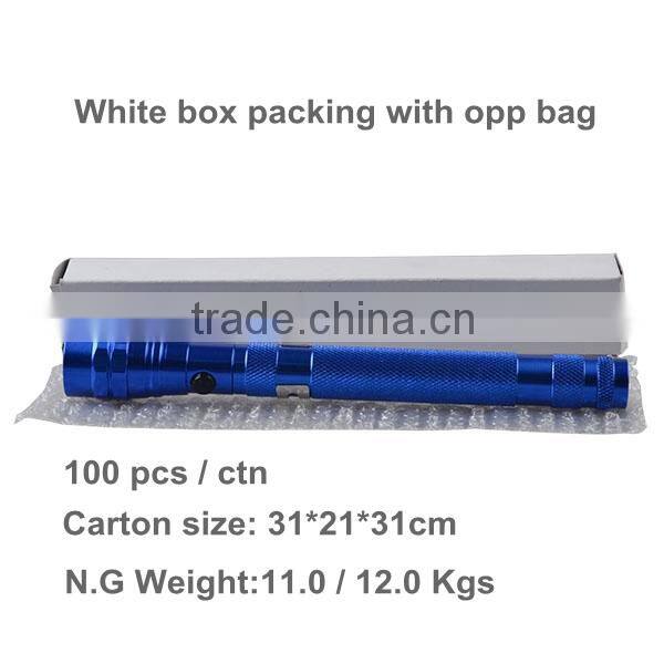 Promotional High Power 3 LED Torch Telescipic Extendable Flexible Pick Up Flashlight