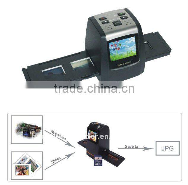 Portable Digital Film Scanner with 5 Mega Pixels