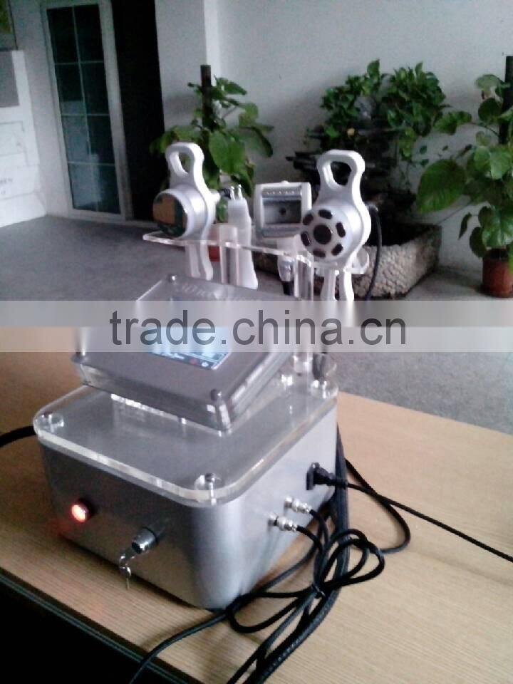 2014 new products 5 in 1 rf auto roller vacuum liposuction ultrasonic rf vacuum cavitation machine