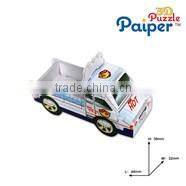 Diy build my world 3d paper puzzle football stadium model