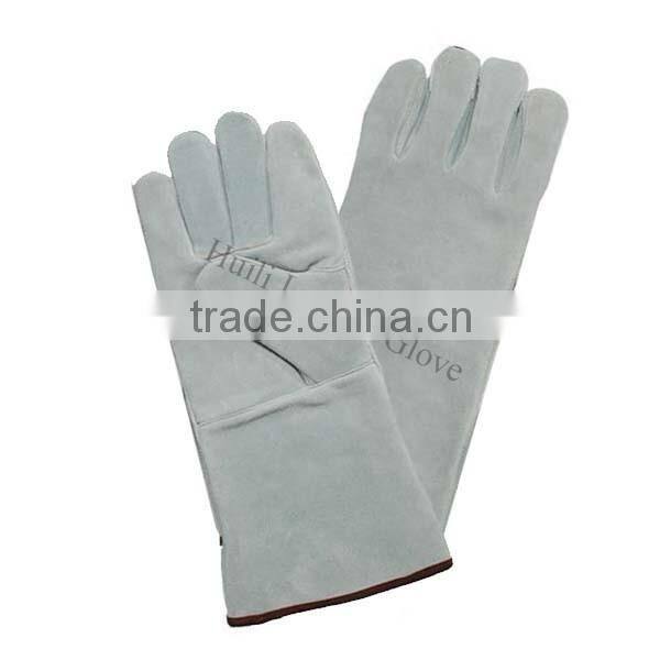 Price of Heavy leather work gloves cow split safety hand protection gloves