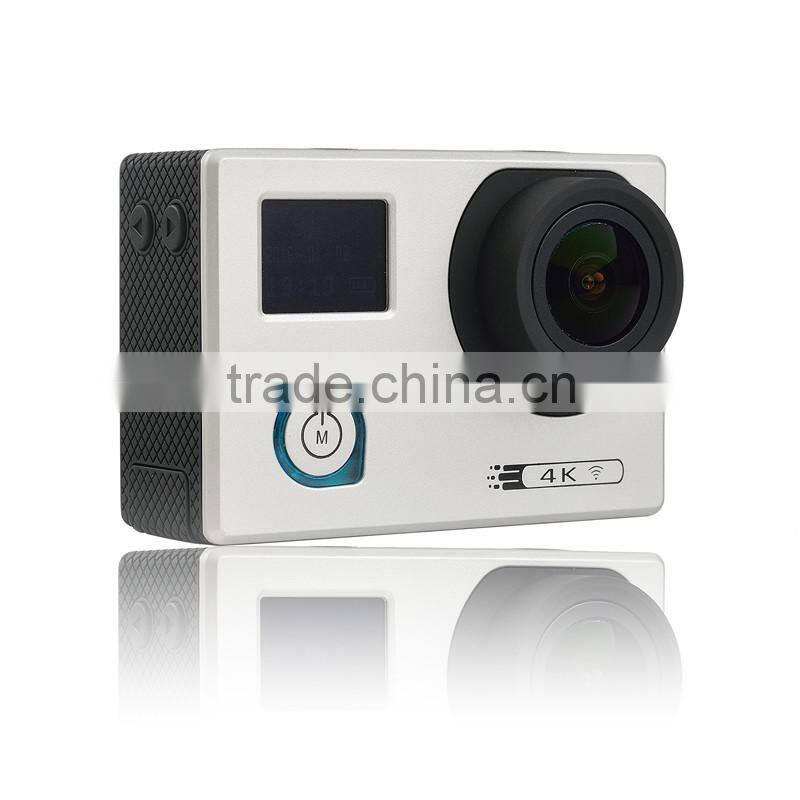 2016 New Ultra HD 4K Video Action Camera 170 degrees 4k outdoor smart camera