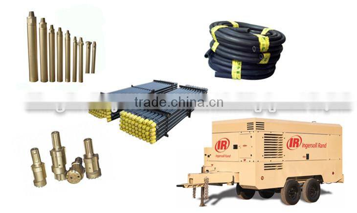 100~200m Fully Hydraulic Mining Blast Hole Drilling Machine