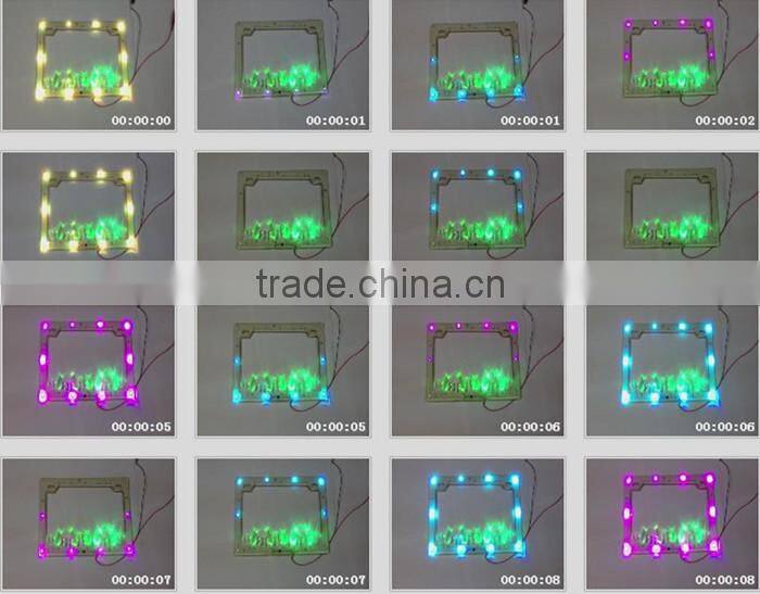 2015 New LED motorcycle license plate frame