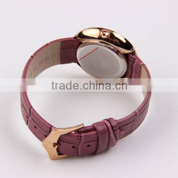 Fashion quartz watch with sr626sw battery for lady