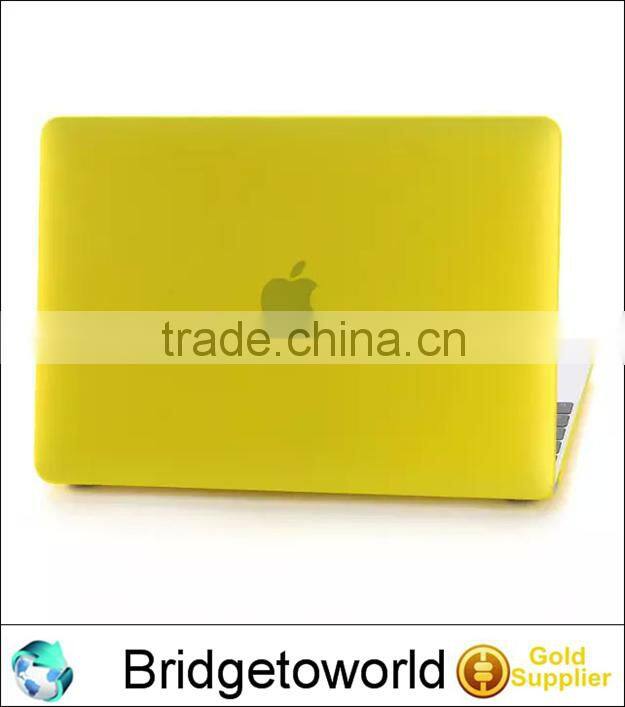 Frosted Plastic Defender Case for For Macbook Hard Clear Shell protector Case Cover