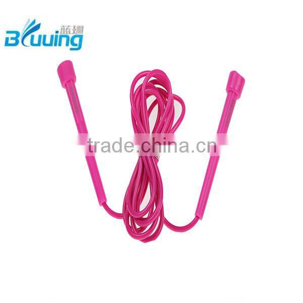 2015 hot selling high quality bluuing brand pvc jump rope for kids joys