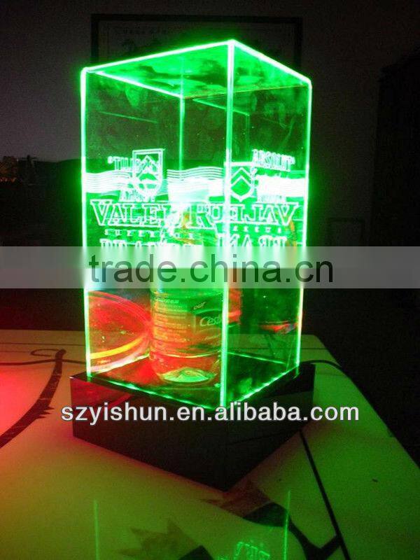 acrylic display box, acrylic lock display for supermarket
