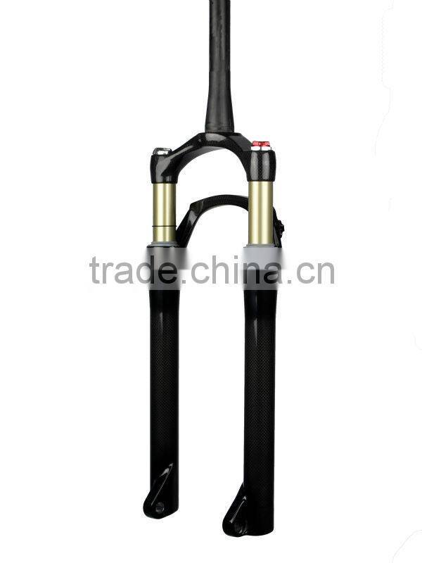 2016 New Design UD 3K Matt Glossy Air Pressure 135mm Spacing Full Suspension Snow Fat Bike Fork