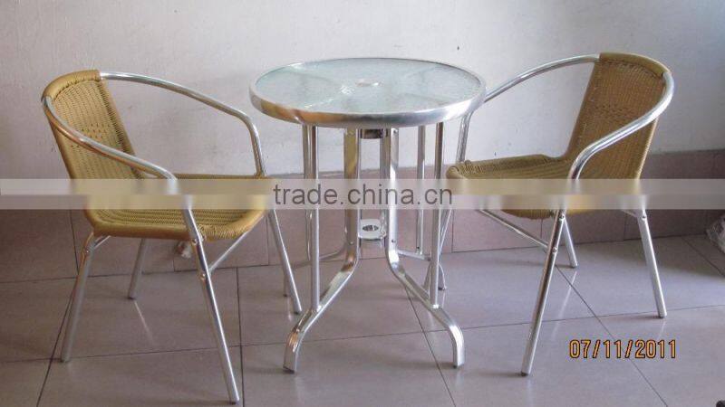 High back stacking wooden mental banquet party hotel chair YC094