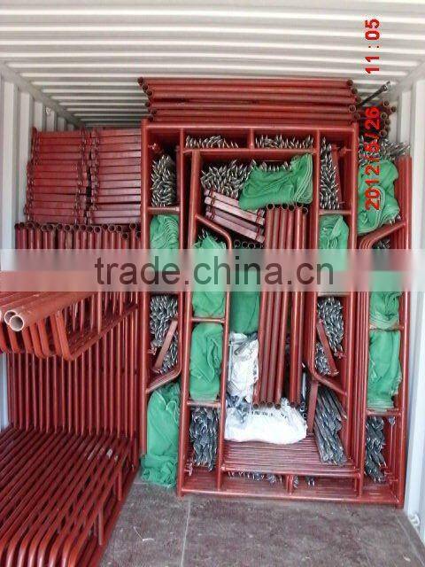 fabricated steel frame scaffolding