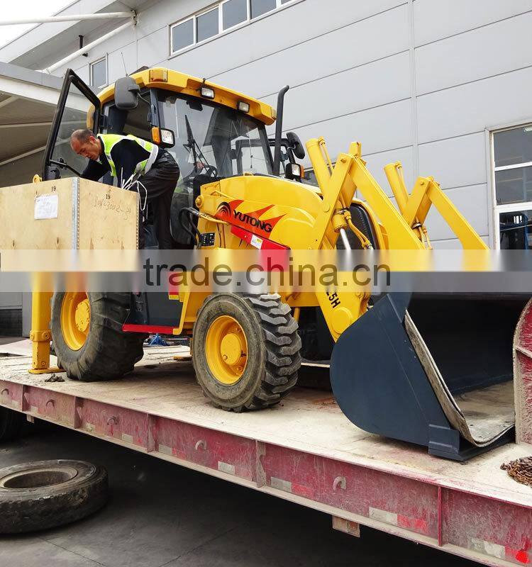 Hot Sale 4X4 Drive 1.7 Ton Chinese Backhoe Loader
