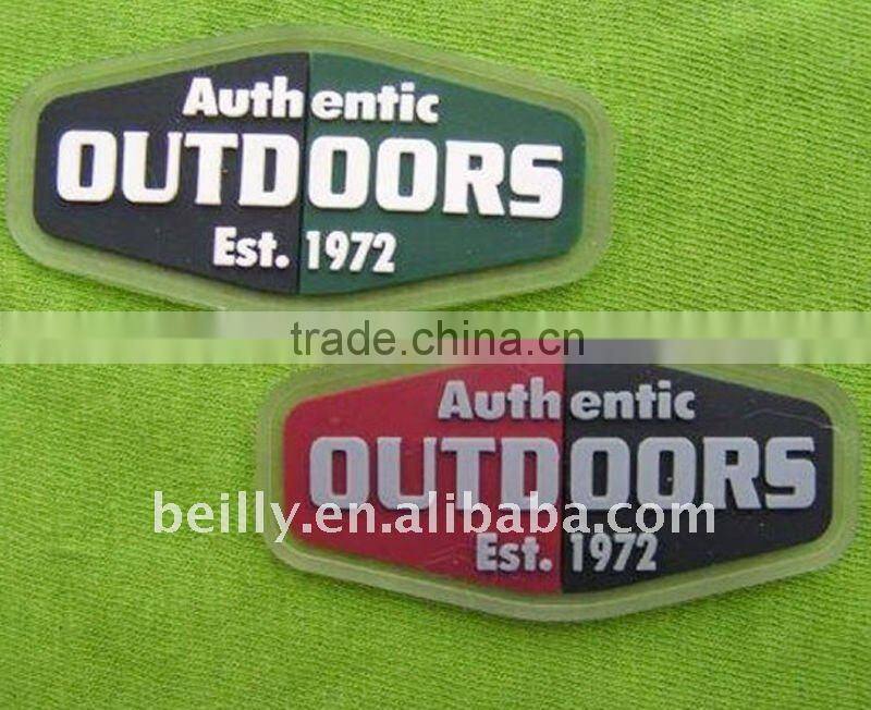 Custom silicon rubber label (BLP086)