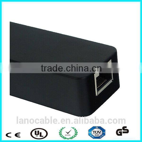 Wholesale 20cm black superspeed usb3.0 ethernet converter