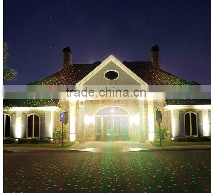 Assorted patterns styles laser walmart christmas lights outdoor IP65 waterproof garden laser lights