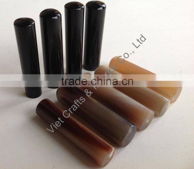 Water buffalo horn stamp/ Horn seal
