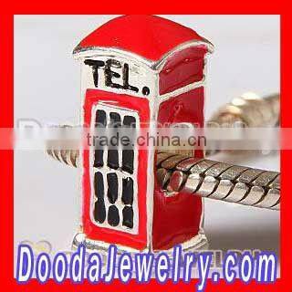 Wholesale European style silver plated Neice beads charms