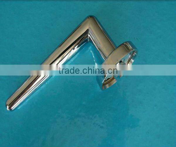 High Corrosion Resistant Polished Chrome-faced Zinc Alloy Door Handles