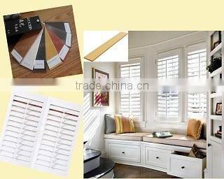 new building construction material wpc window slat