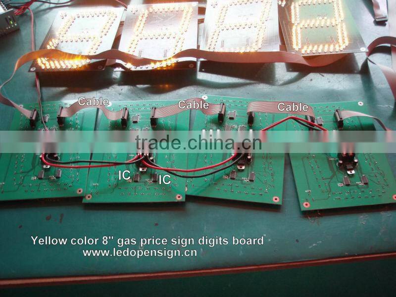 16inches factory price customized led 7-segment display of scoreboard