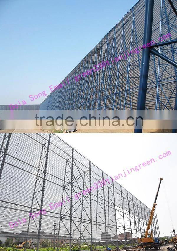 WF-DS045 hot-dip galvanized steel structure steel post for windbreak wall