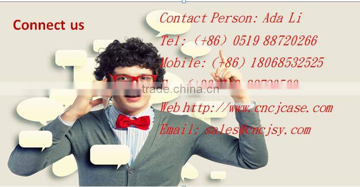 sliver eassy carrying aluminum trolley Travel case