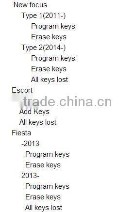 OBDSTAR F-100 M-azda/F-ord Auto Key Programmer No Need Pin Code Support New Models and Odometer