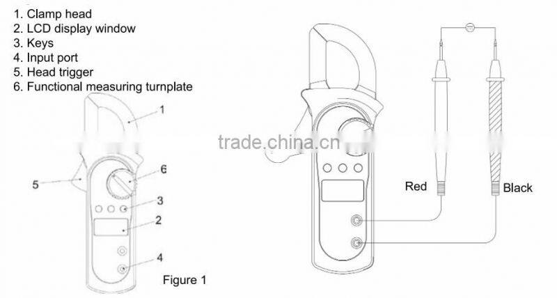 UNI-T UT 200 digital earth resistance clamp meter