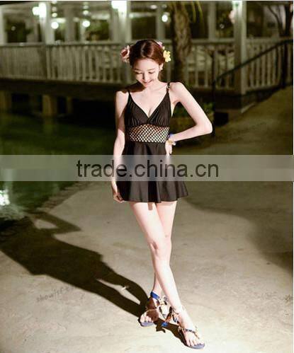 Black color japan 2015 beachwear