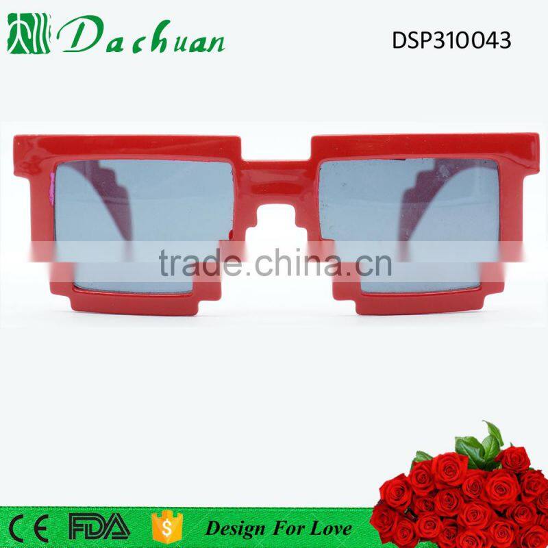 Promotion high quality PC injection party sunglasses wedding decoration sunglasses