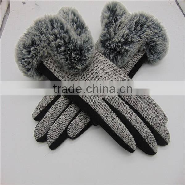 Alibaba Supplier Factory Price Smort Touchscreen Micro-velvet Hand Gloves