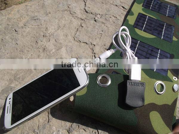 Waterproof / dustproof /shockproof /Voltage stability limit 5.6V 4 W solar/outdoor folding portable charger