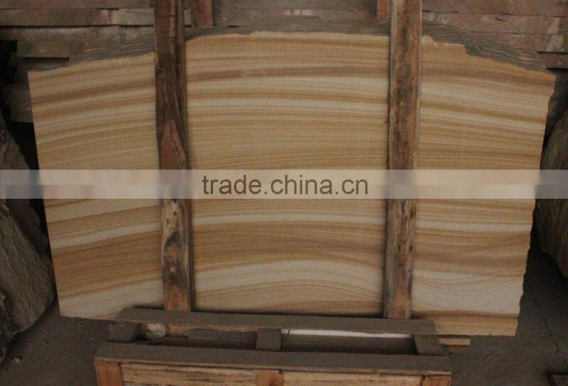 Luxury castle floor decoration beautiful natural yellow sandstone exterior wall p