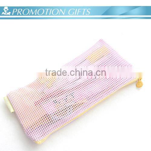 cheap manufacturing zipper cosmetic handbag makeup brush bag