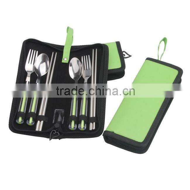 promotional spoon and fork gifts, fork and spoon travel set, personalized cutlery set