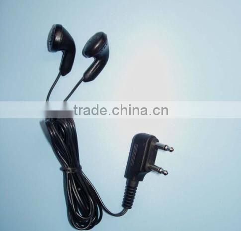 2016 New design portable cheap airline earphone disposable earhook