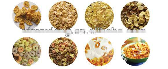 Automatic Breakfast Corn Snack Corn Flakes Production line