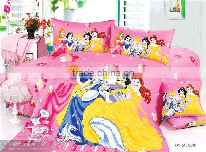 2014 fashion kids bedding set,princess duvet cover